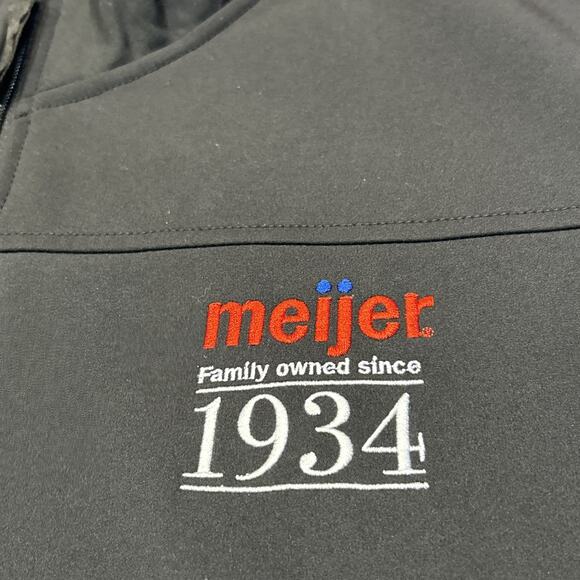 Meijer Employee Vest Unisex Large Crew Member Team Member Jacket Sleeveless - Picture 4 of 12